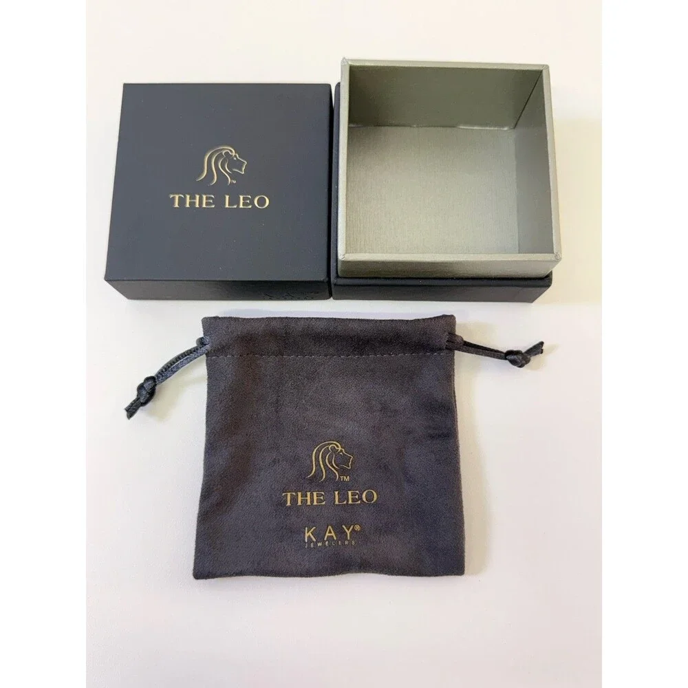 The Leo Jewelry Presentation Box With Jewlery Cloth Bag Pouch Kay Jewelers